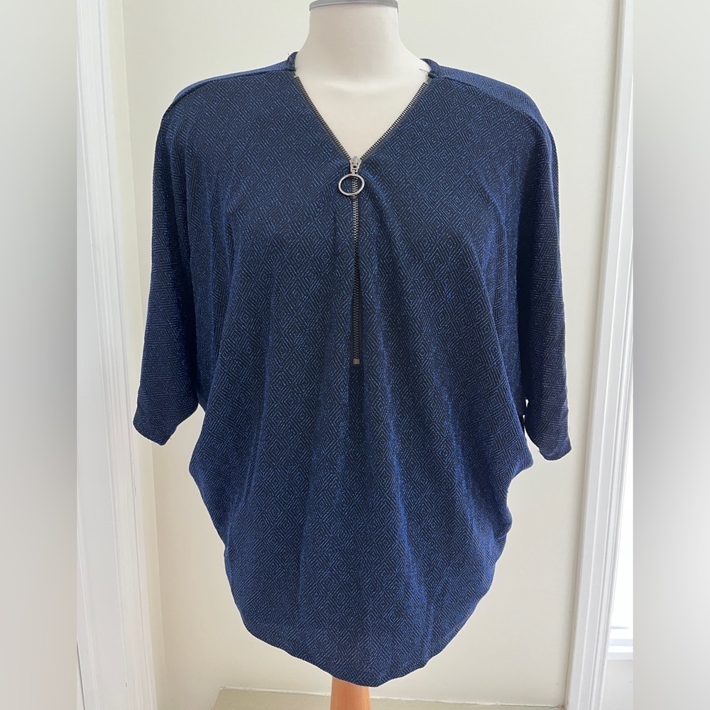 Colori ladies festive sparkly top size X-Large
